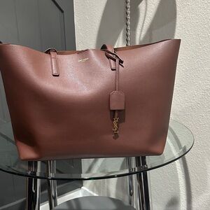 Yves Saint Laurent Chocolate Brown Tote